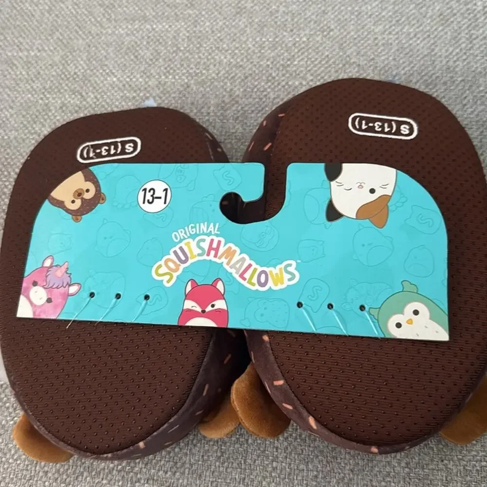 Squishmallows Hans the Hedgehog Slippers